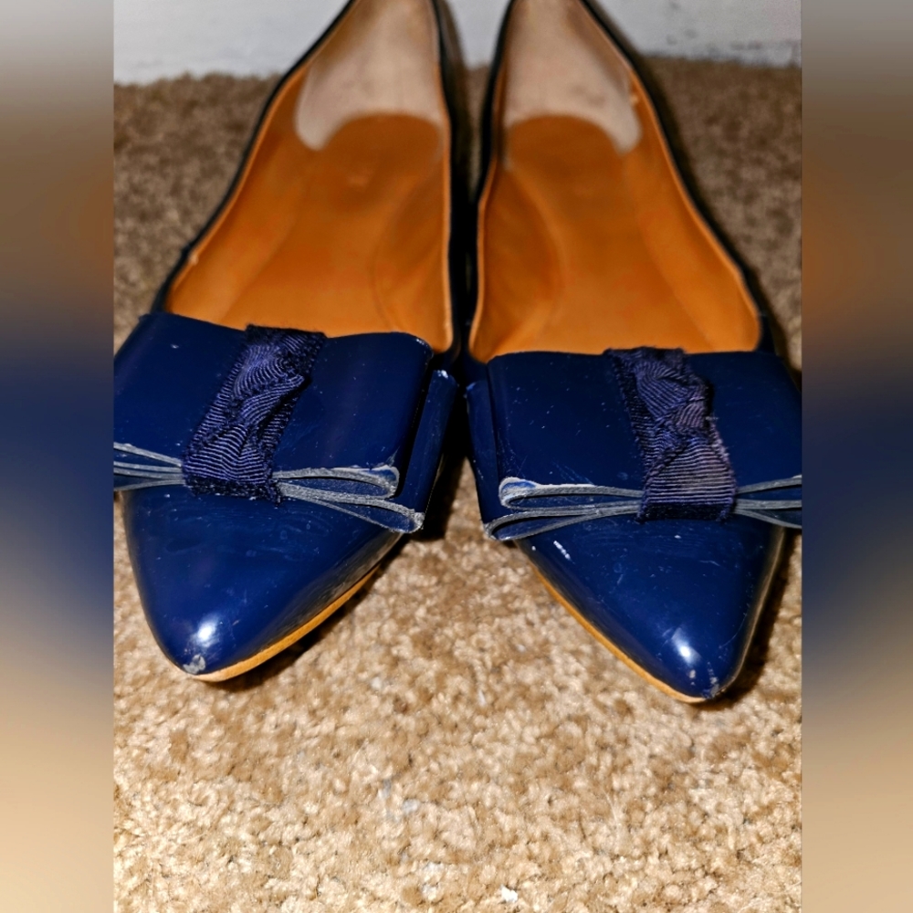 J. CREW Women's Pointed Ballet Flat shoe size 8 Workwear